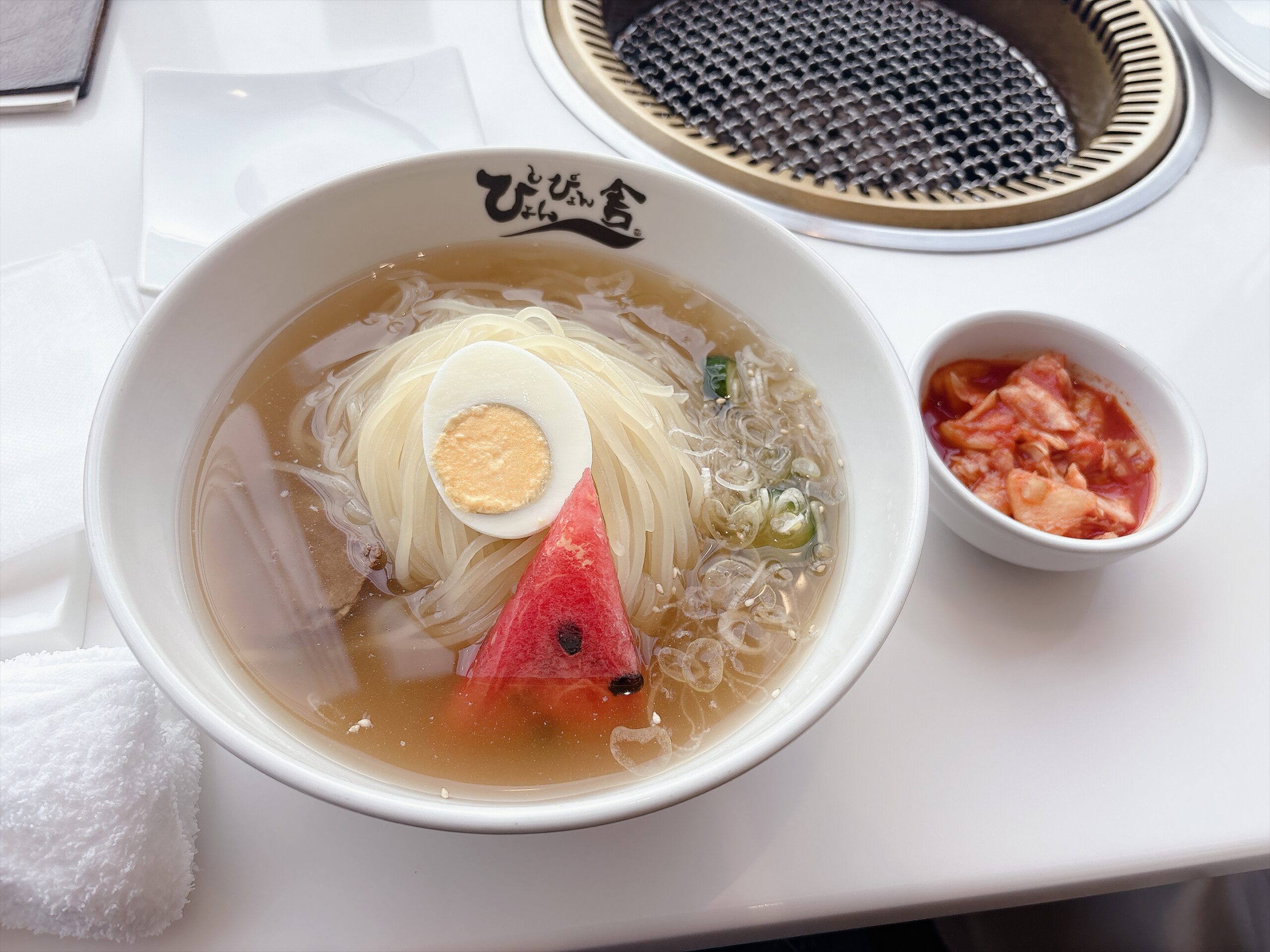 ぴょんぴょん舎GINZA UNAで実際に食べた盛岡冷麺